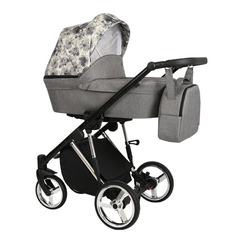 Dječja kolica Kunert Molto Premium Silver, boja 07 2u1 - cover