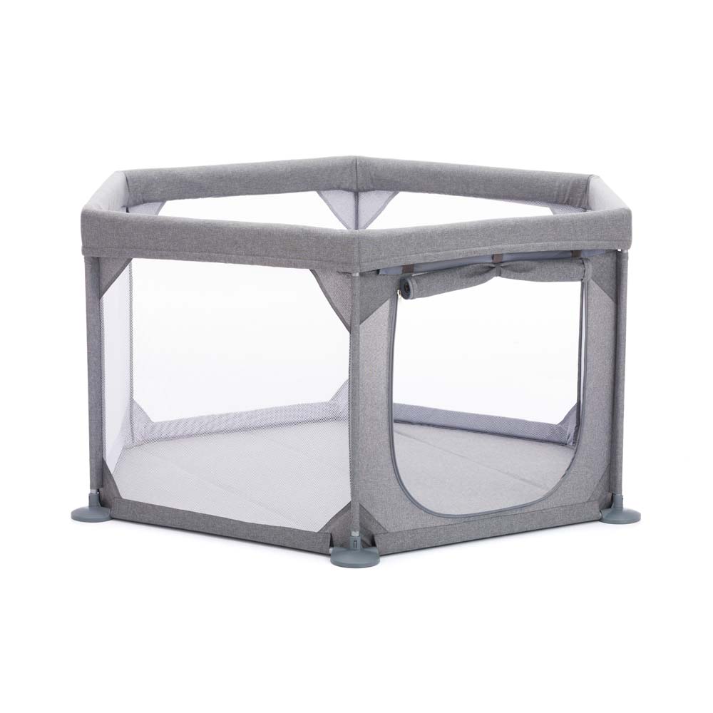 Fillikid dječja igraonica/vrtić Prag Hexagon 6-kutna, siva - cover