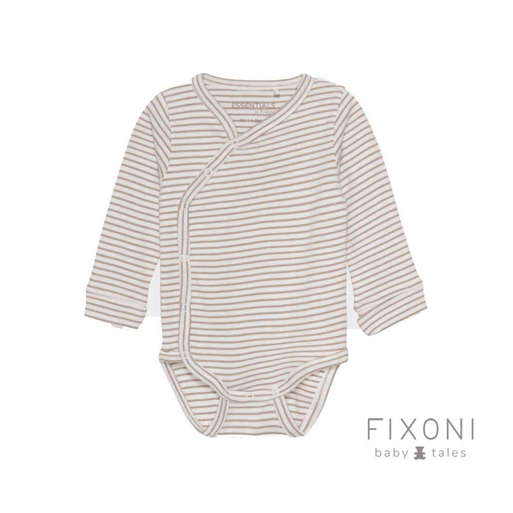 Fixoni - Bodi dugi rukav, Affogat, vel. 56 - cover