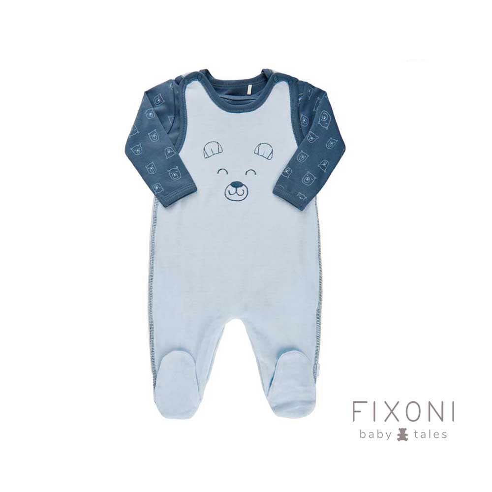 Fixoni - Kombinezon dugi rukav, Lt. Blue, vel. 62 - cover