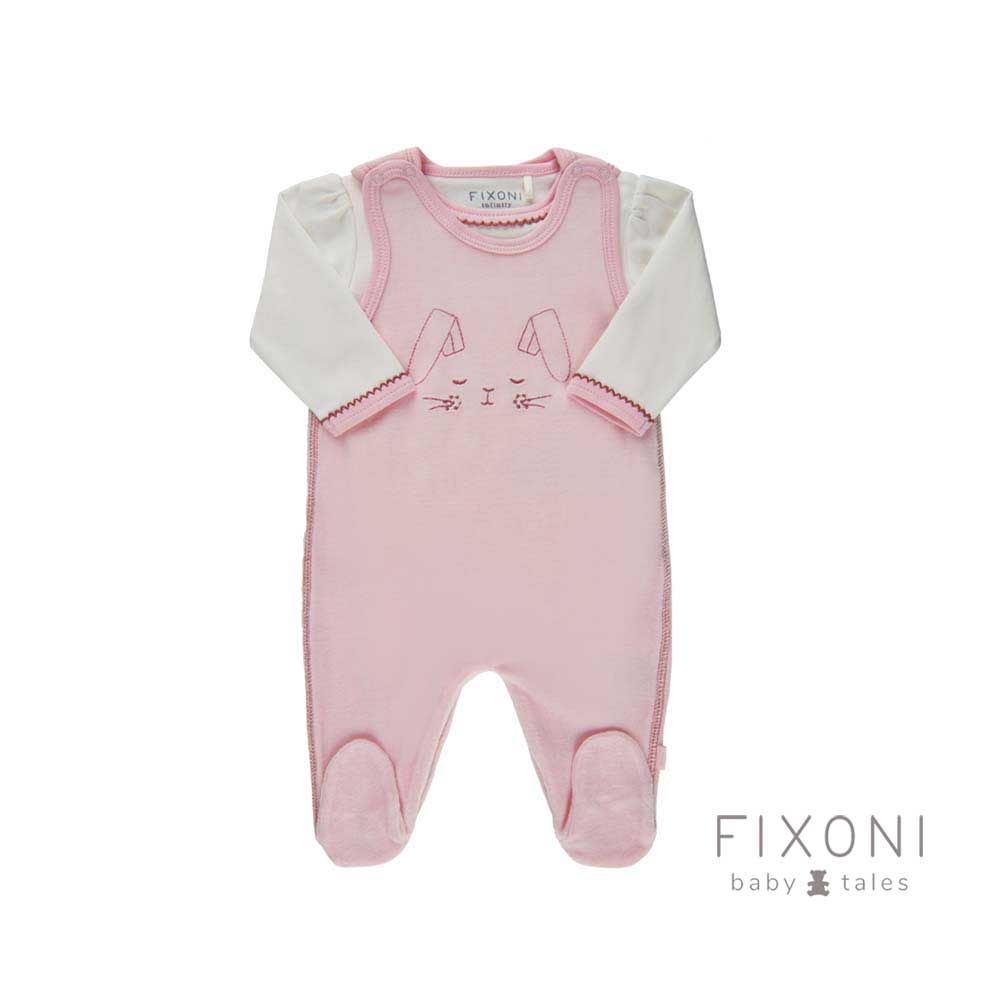 Fixoni - Kombinezon dugi rukav, Lt. Rose, vel. 56 - cover