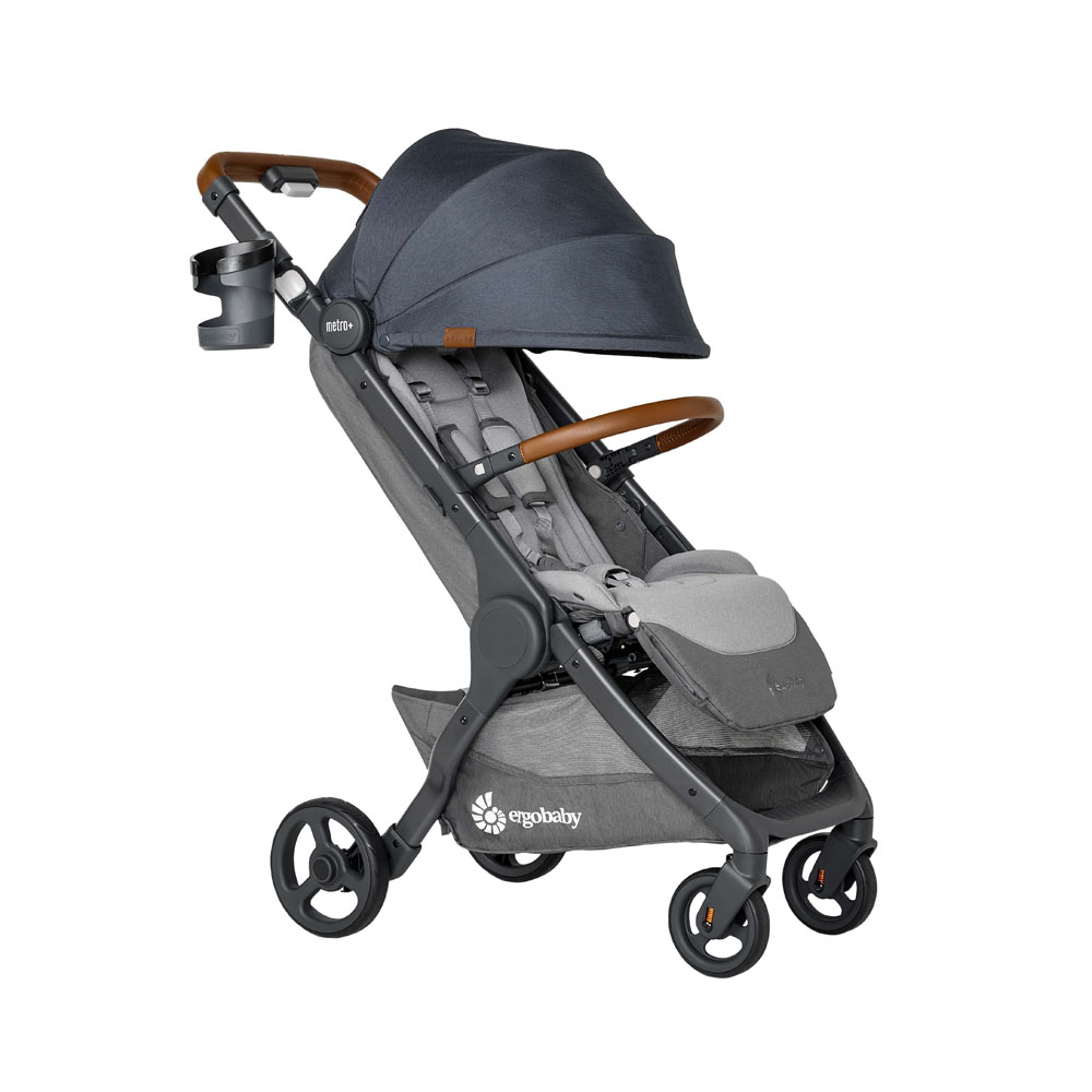 Ergobaby Metro+ Deluxe kompaktna gradska kolica, London Grey - cover