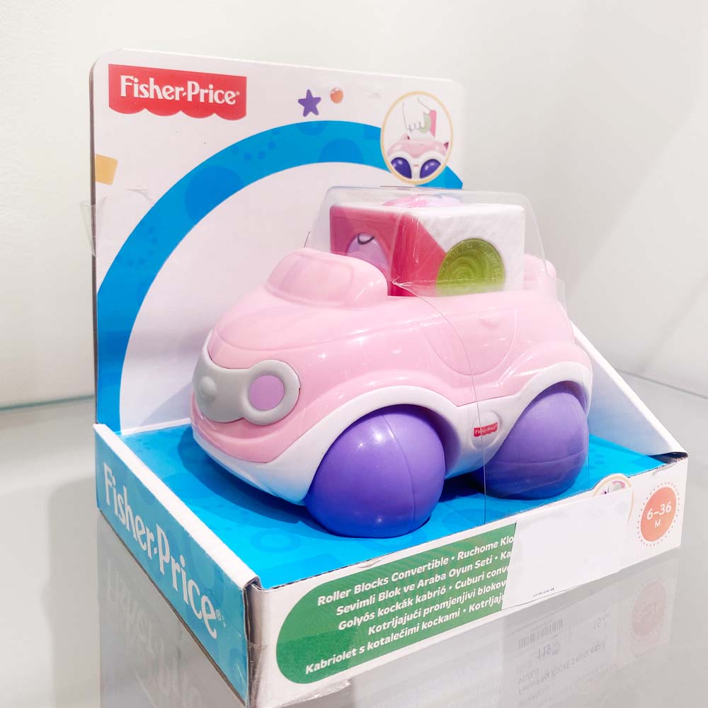 Fisher Price KOCKE S KUGLAMA U VOZILU - cover
