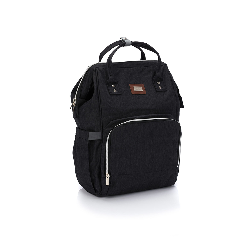 Fillikid torba/ruksak za pelene Paris, crna - cover