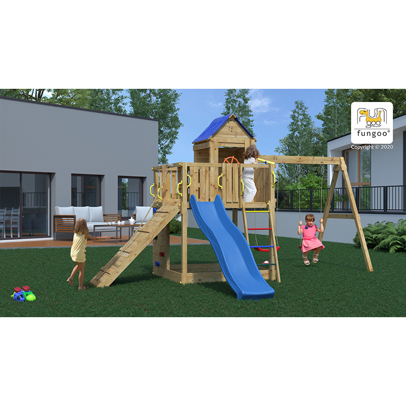 Drveno dječje igralište Treehouse 3 - cover