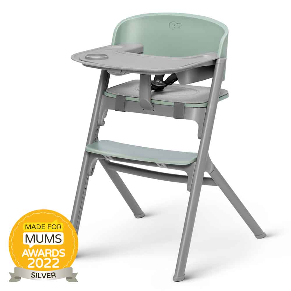 Kinderkraft hranilica LIVY, Olive green 3u1 - cover