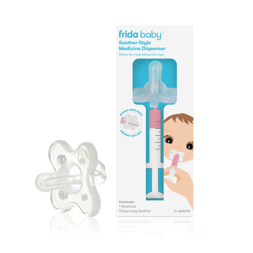 Frida Baby Dozator lijekova za bebe u obliku dude - cover