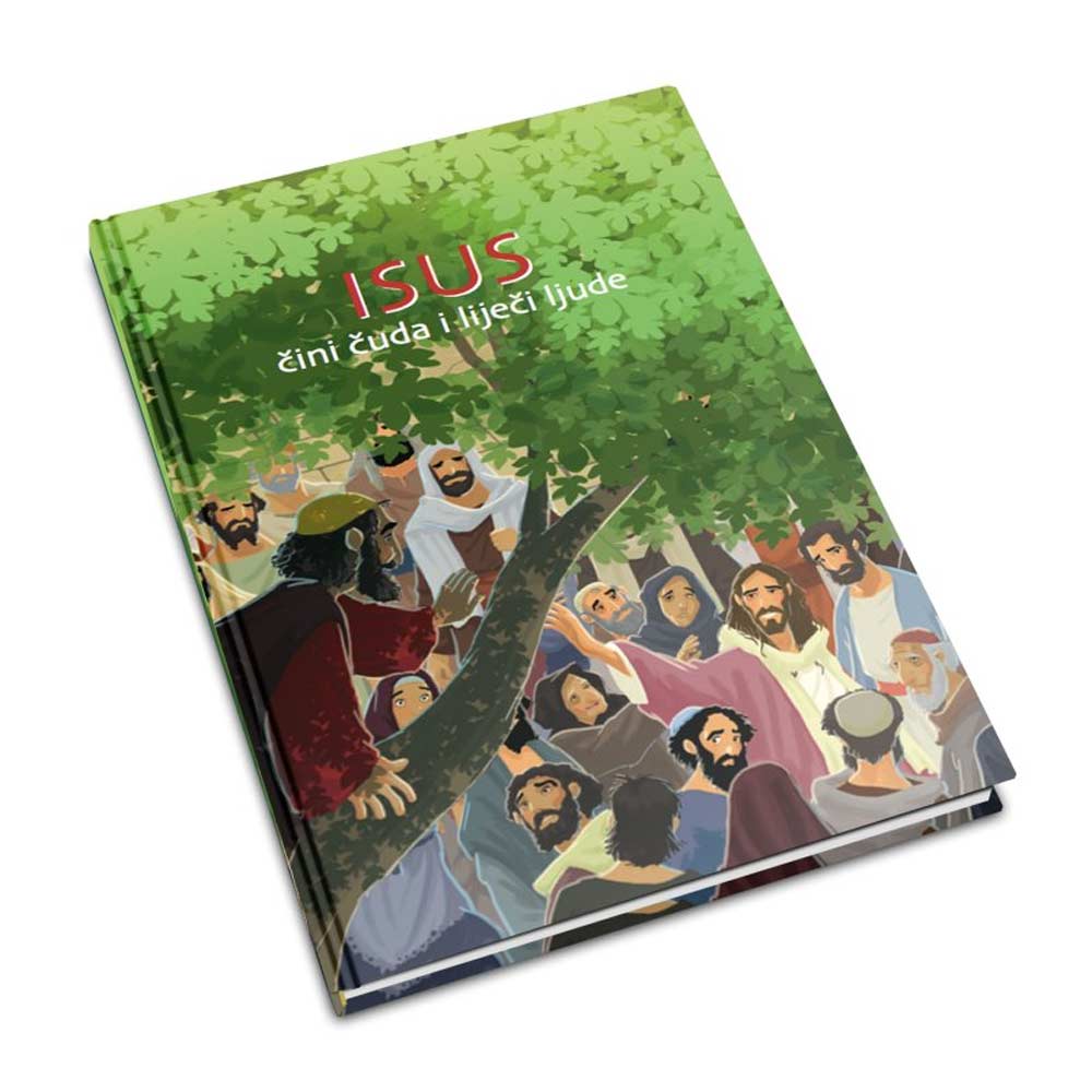Knjiga Isus čini čuda i liječi ljude - cover