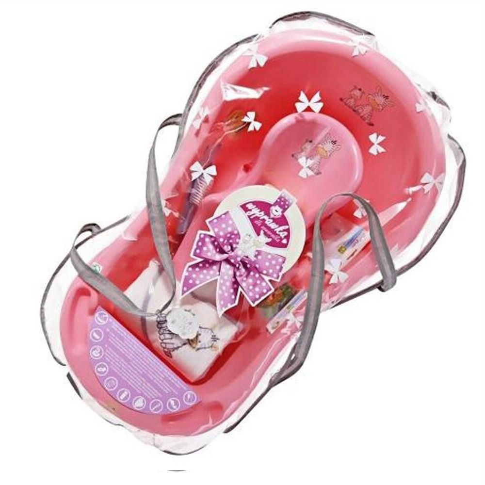 Kadica baby poklon set Zebra roza - cover