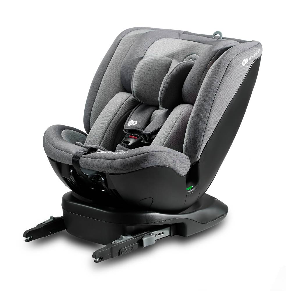 Kinderkraft autosjedalica XPEDITION 2 i-Size 0-36 kg (40-150 cm) 360, siva - cover