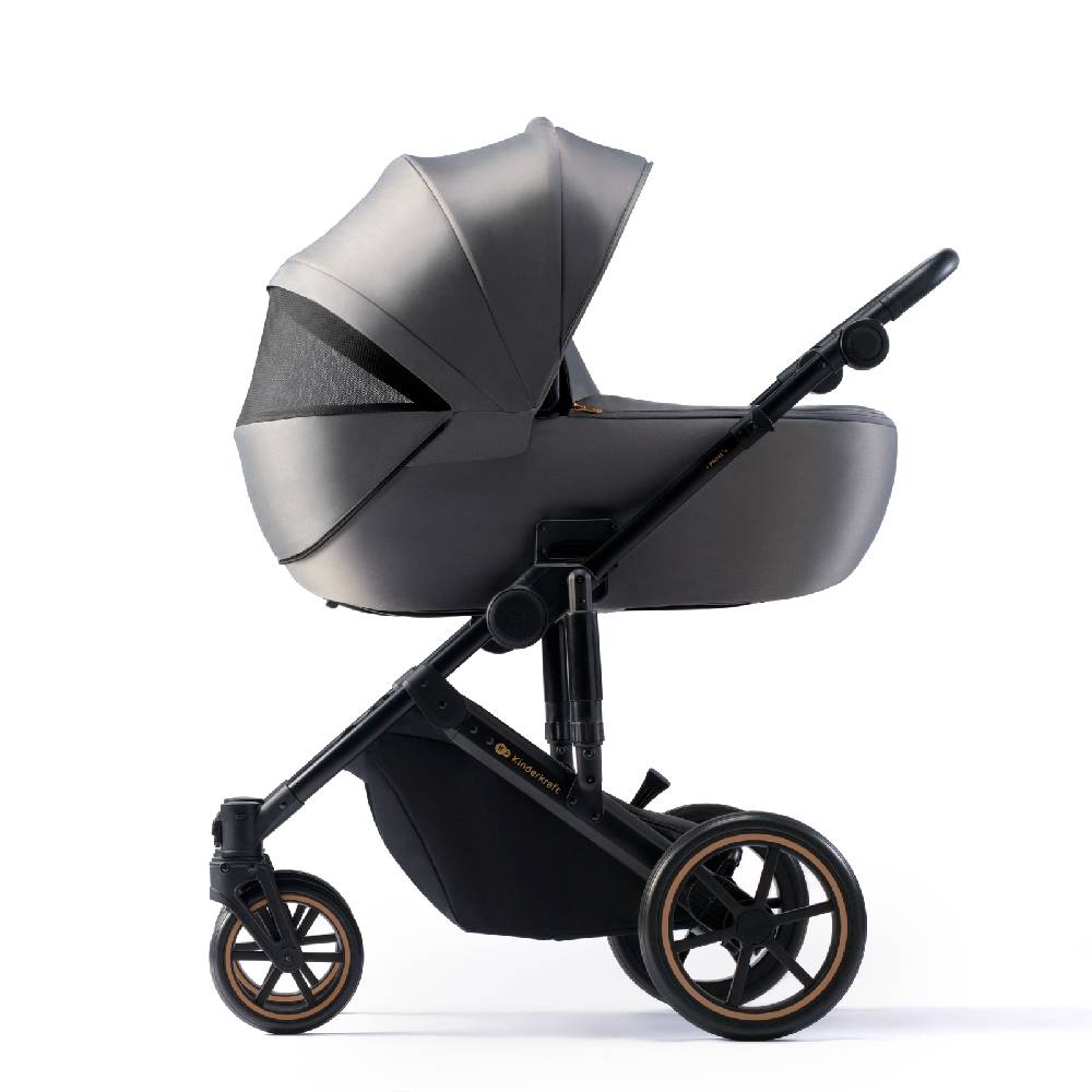 Kinderkraft dječja kolica Prime 2 3u1, Shadow Grey - cover