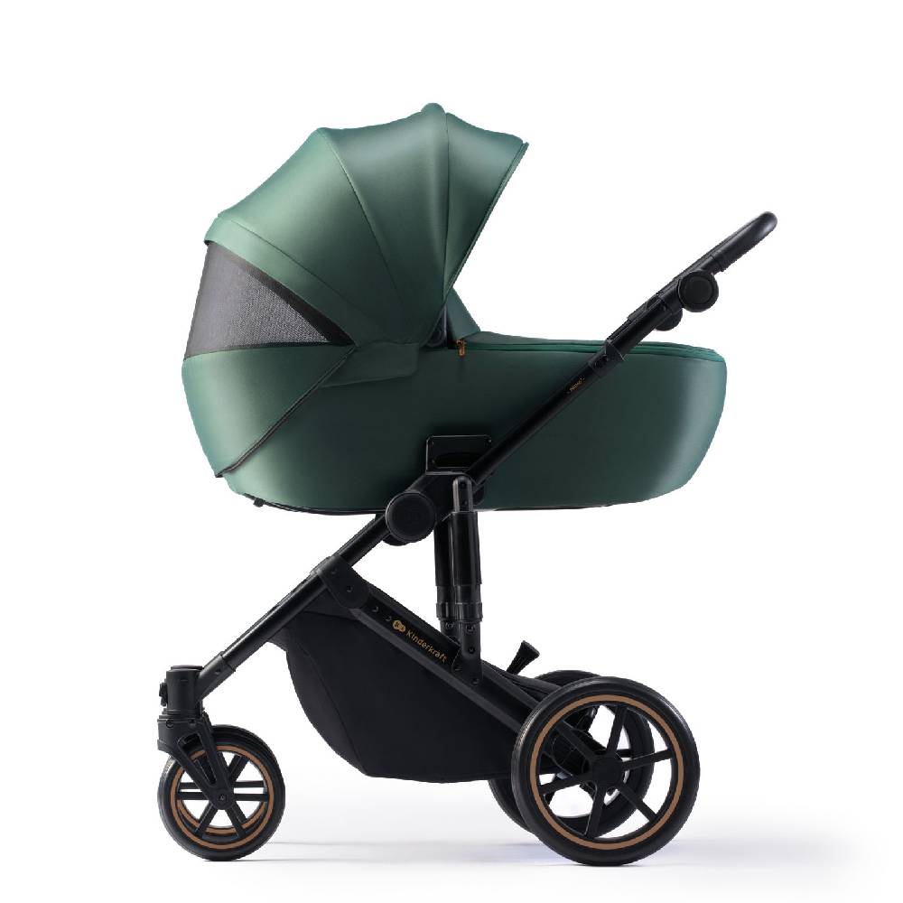 Kinderkraft dječja kolica PRIME 2 MINK PRO 3u1, Dark Green - cover