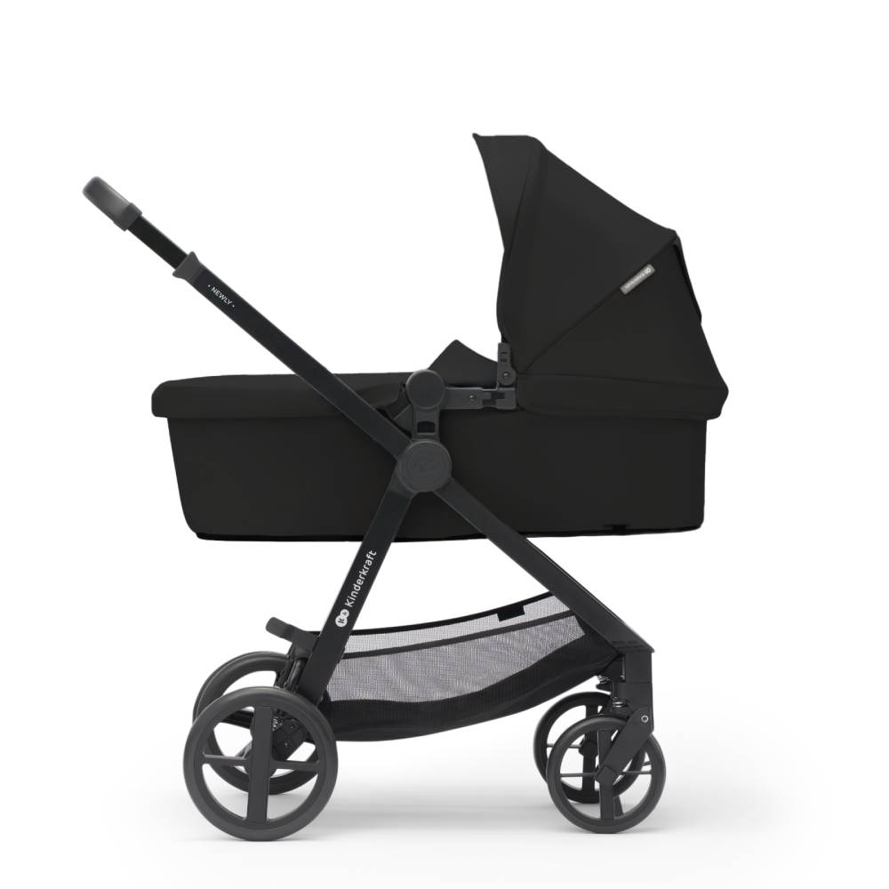 Kinderkraft Kolica NEWLY 3u1 MINK PRO, classic black - cover