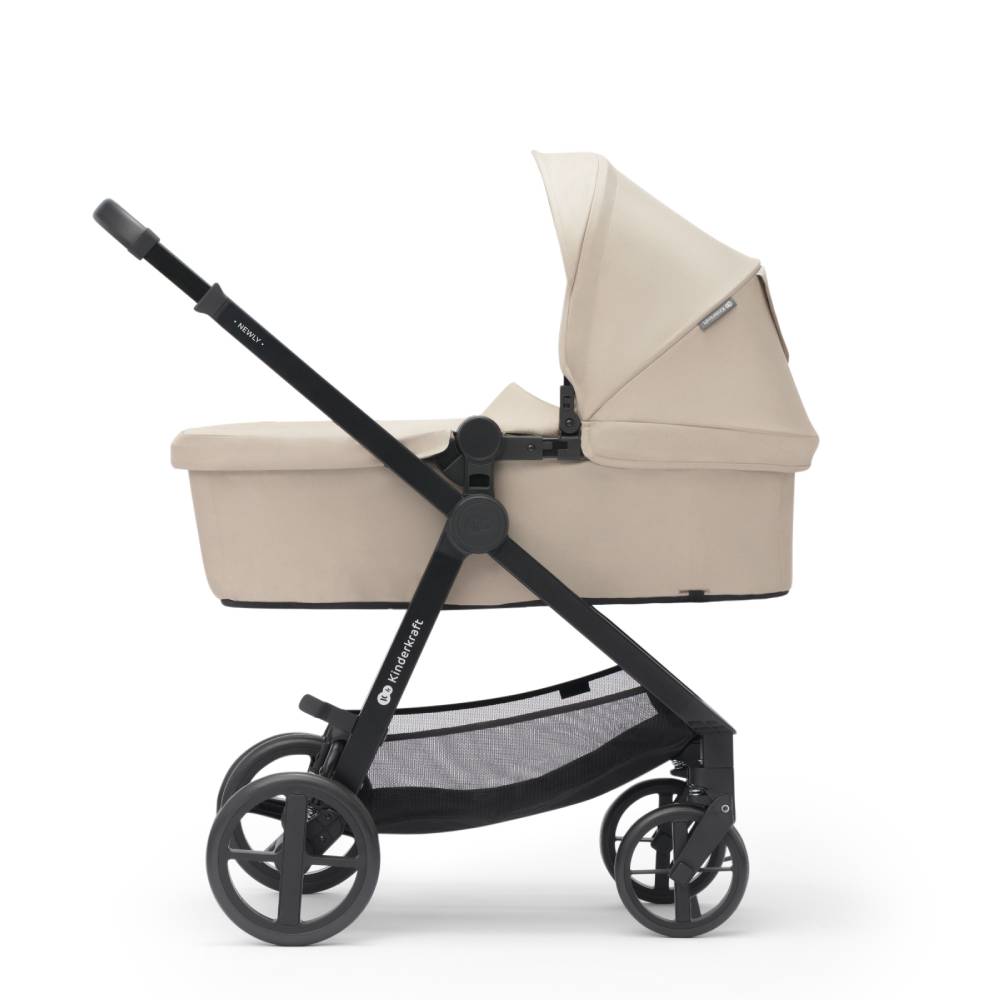 Kinderkraft Kolica NEWLY 3u1 MINK PRO, sand beige - cover