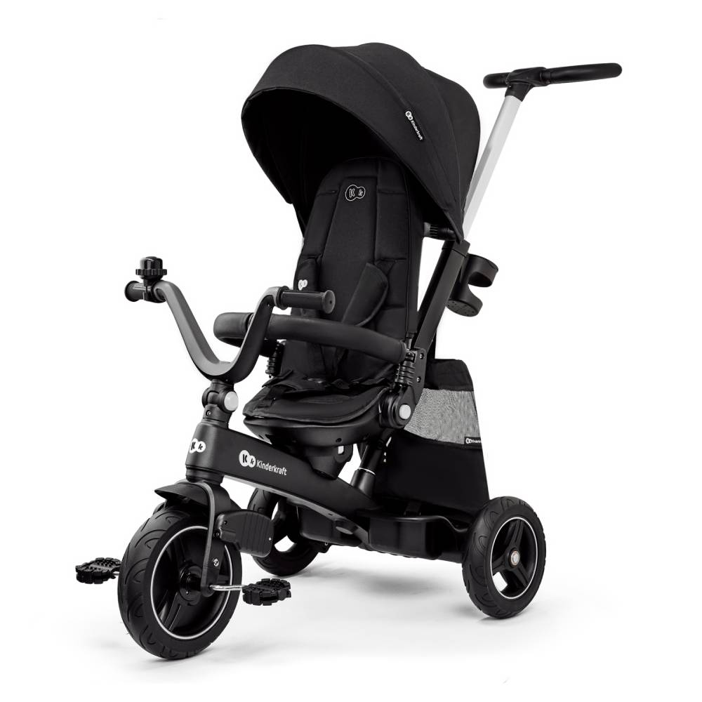 Kinderkraft Tricikl EASYTWIST crna - cover