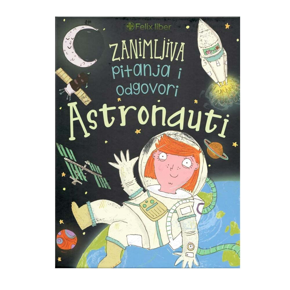 Knjiga Zanimljiva pitanja- Astronauti - cover