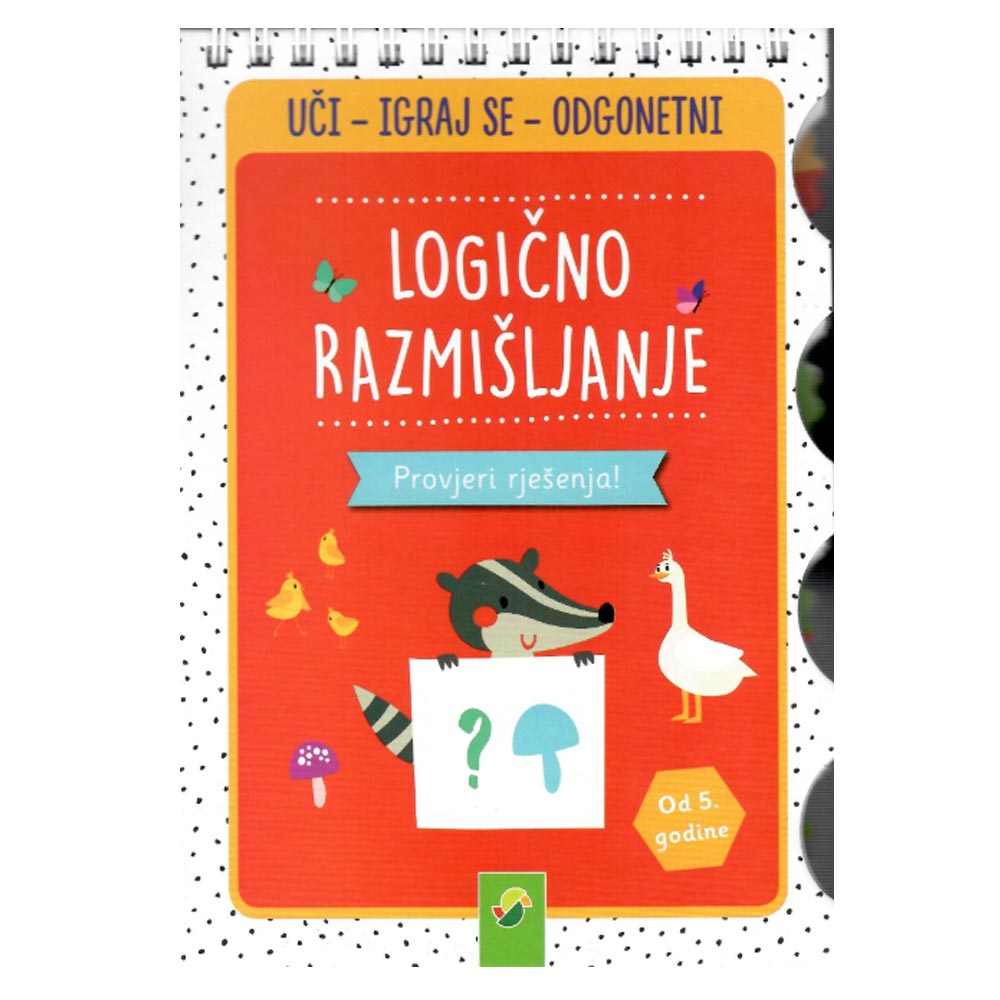 Knjiga Uči- Igraj se- Odgonetni- Logično razmišljanje - cover