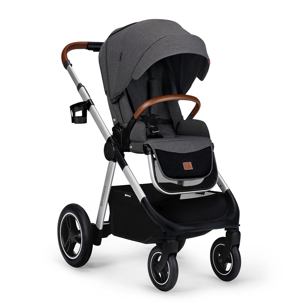 Kinderkraft dječja kolica Everyday 2u1, dark gray SZA - cover