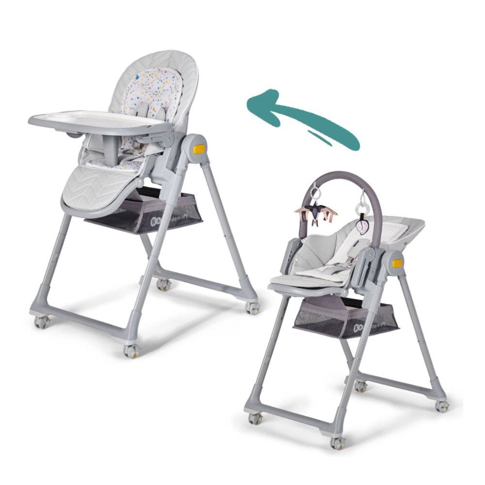 Kinderkraft Hranilica Lastree siva - cover