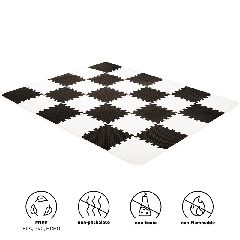 Kinderkraft puzzle LUNO, crne - cover