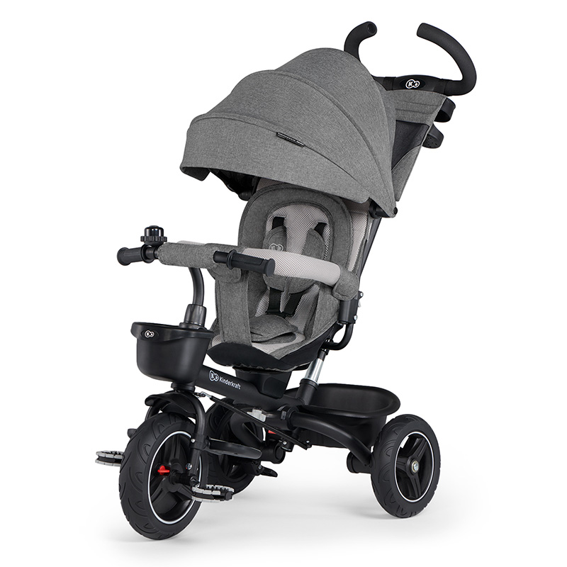 Kinderkraft Tricikl SPINSTEP, platinum/grey - cover