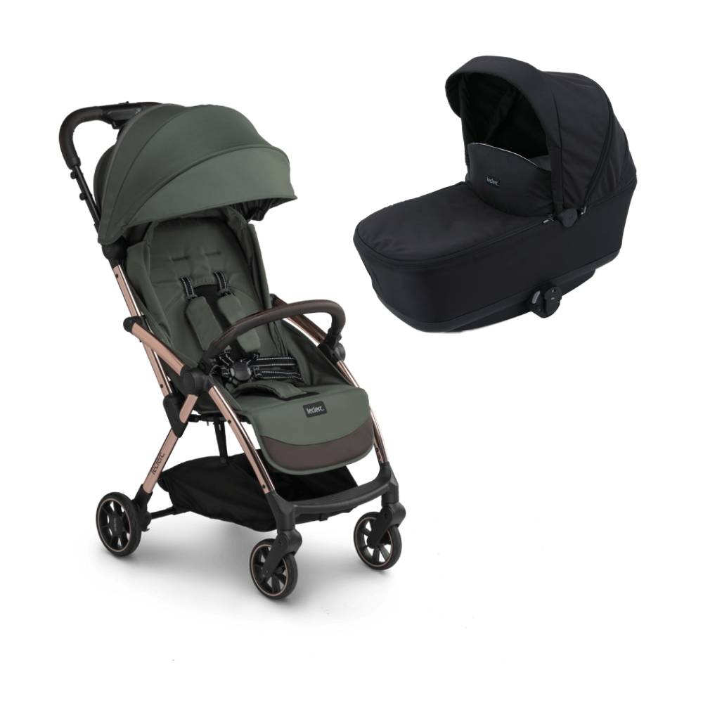 Leclercbaby Influencer dječja kolica, Army Green 2u1 B - cover
