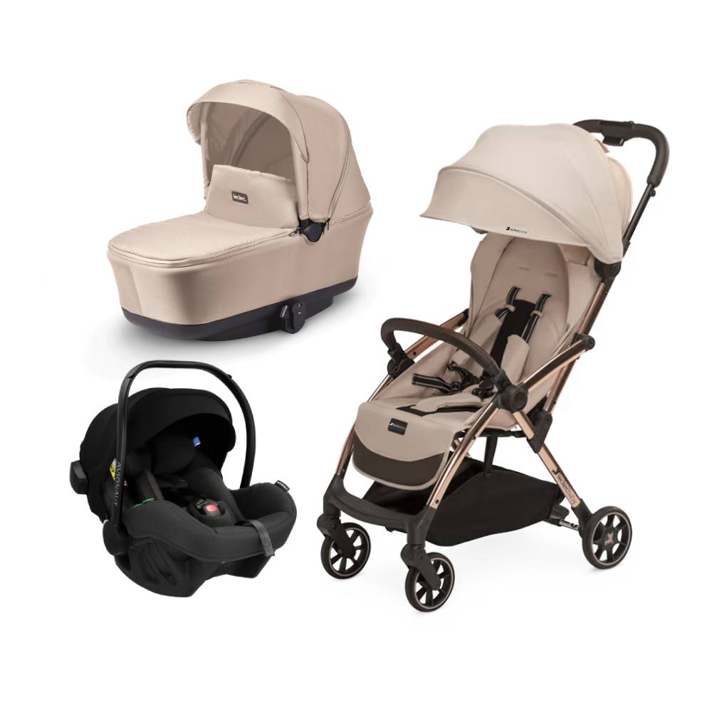 Leclercbaby Influencer dječja kolica, Sand Chocolate 3u1 B - cover