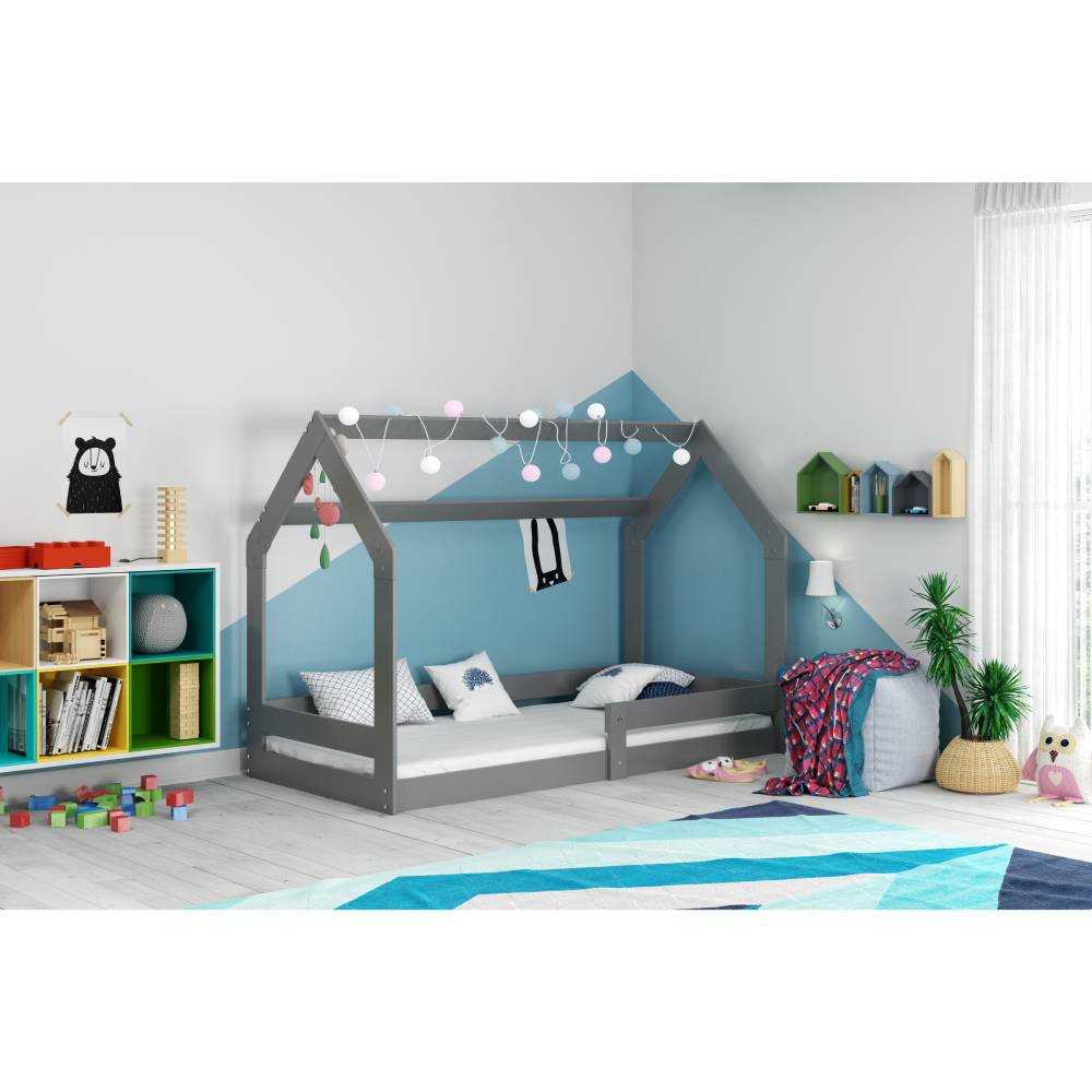Krevet BMS Domek 1 160x80 cm GRF - cover