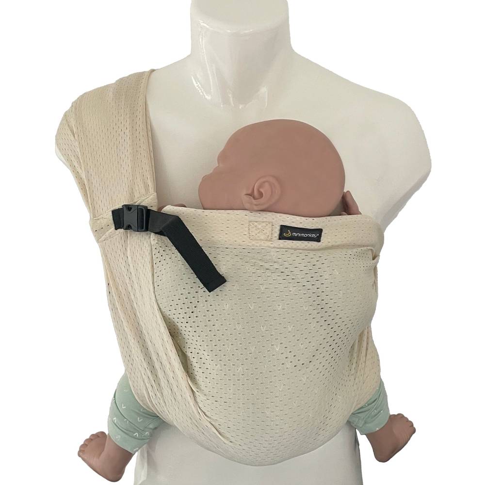 Minimonkey Sling nosiljka za bebe, Sand - cover