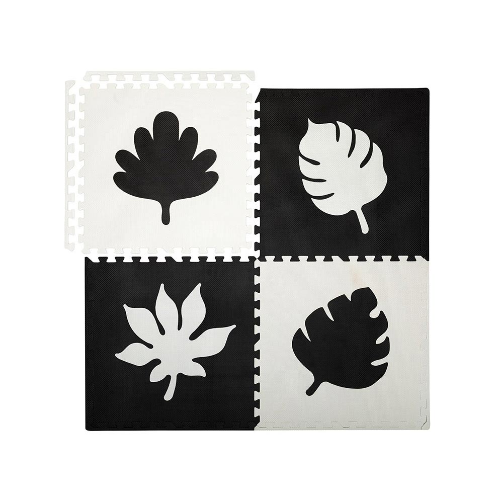 MOMI FELI, puzzle od pjene 120x120 cm, crne - cover