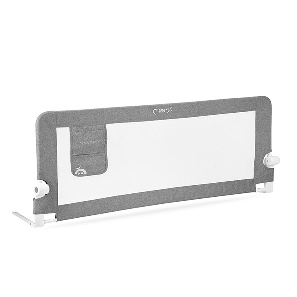 MoMi LEXI XL zaštitna ograda za krevet 148x64 cm, tamno siva - cover