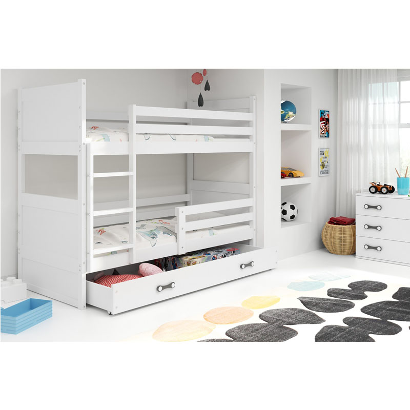 Krevet BMS Rico na kat + ladica, BIA - cover