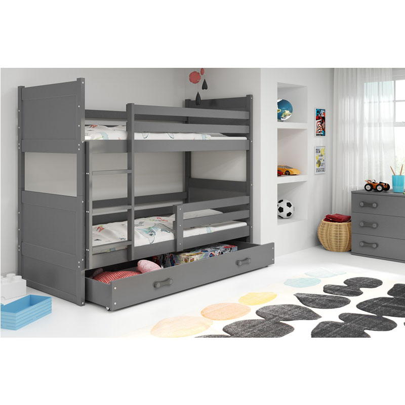 Krevet BMS Rico na kat + ladica, GRF - cover