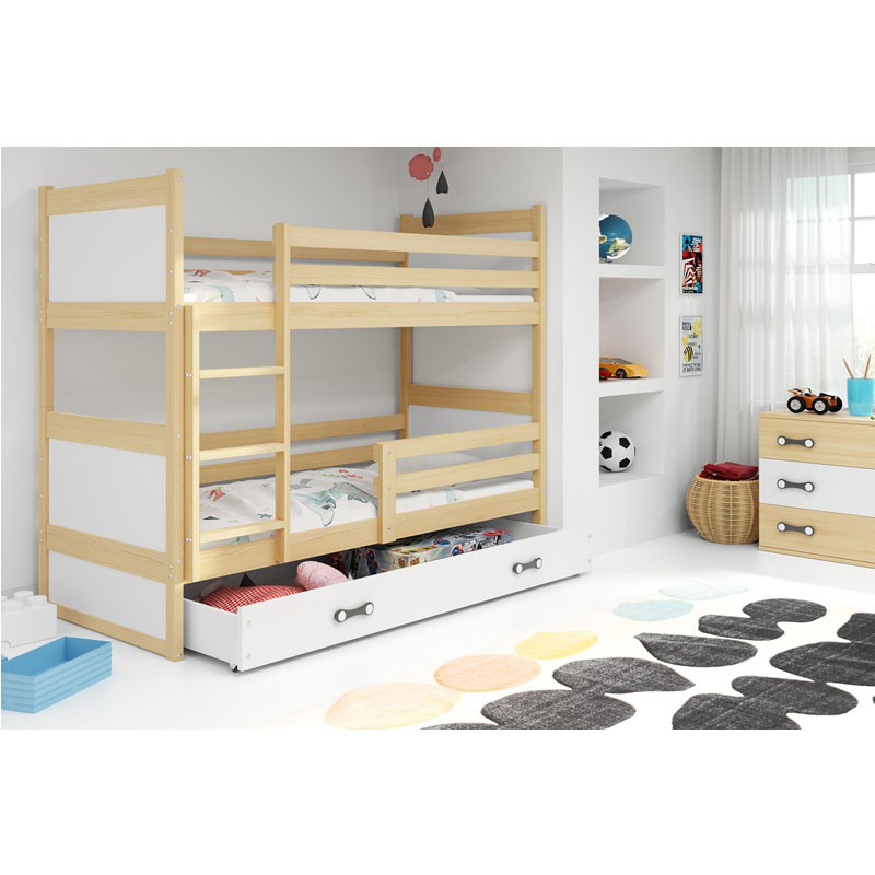 Krevet BMS Rico na kat + ladica, PINE - cover