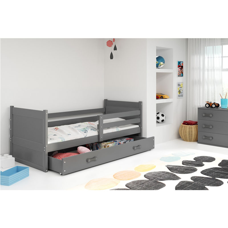 Krevet BMS Rico + ladica, GRF - cover