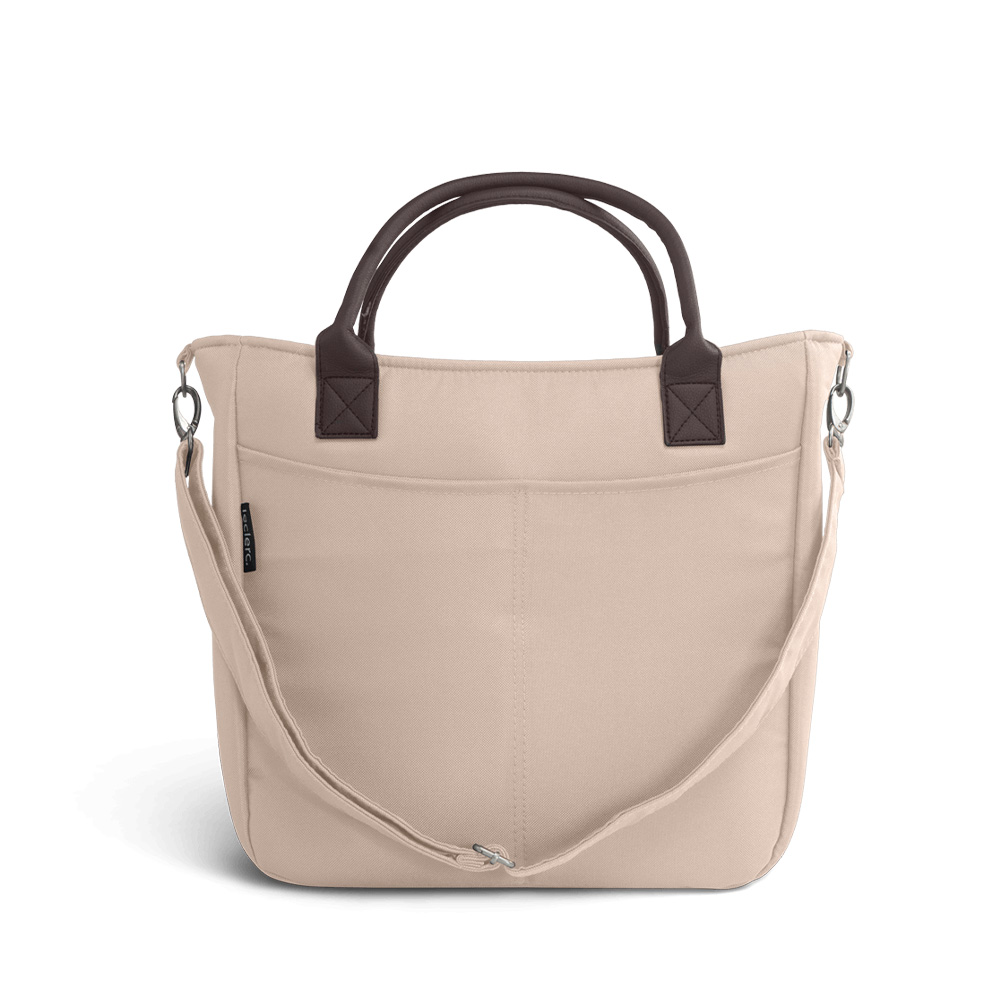 Leclercbaby Influencer torba za pelene, Sand Chocolate - cover