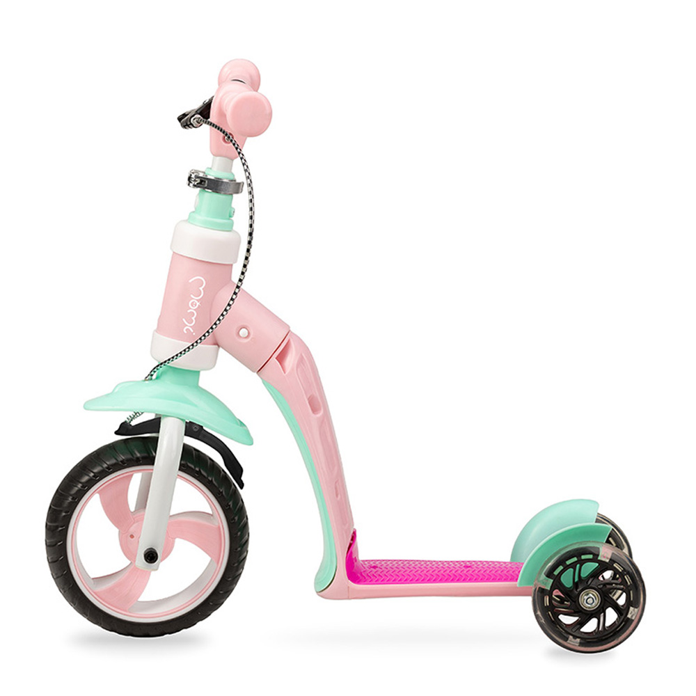 MoMi ELIOS balans bicikl & romobil, pink - cover