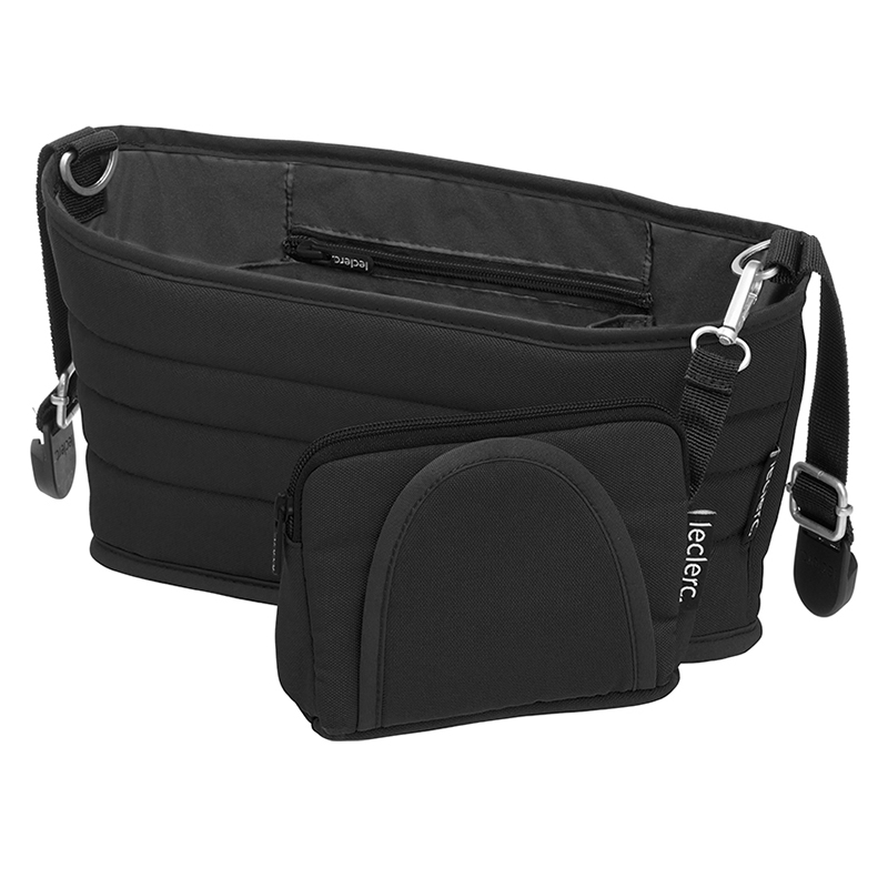 Leclercbaby organizer Easy Quick za kolica, crni - cover