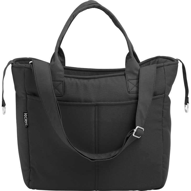 Leclercbaby torba za pelene, crna - cover