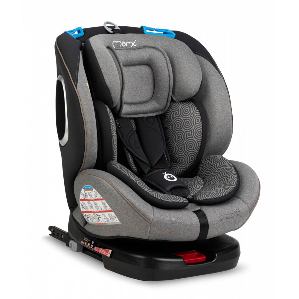 MoMi TORDI autosjedalica 360, siva (0-36 kg - Isofix) - cover