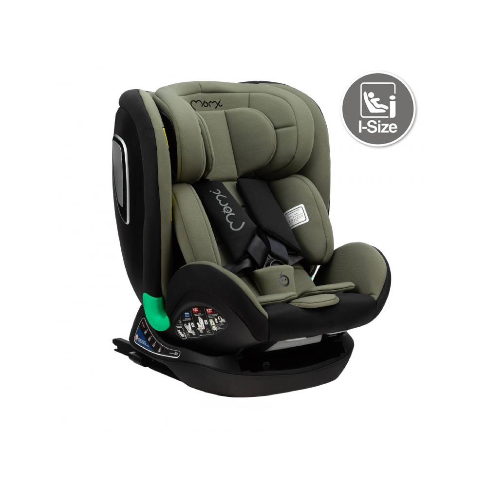 MoMi Urso i-Size autosjedalica 40-150 cm, khaki - cover