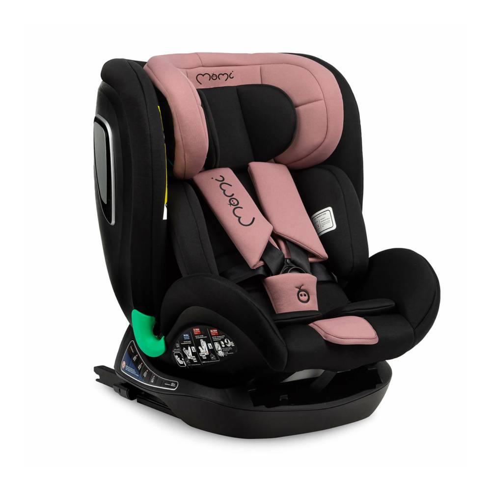 MoMi Urso i-Size autosjedalica 40-150 cm, roza - cover
