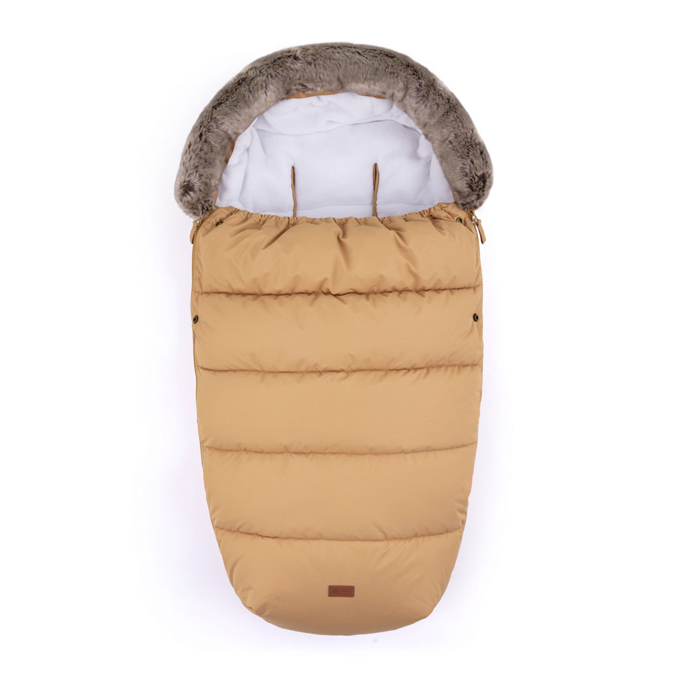 PETITE&MARS Footmuff Comfy 4 u 1 zimska vreća za kolica, Elegant Caramel - cover