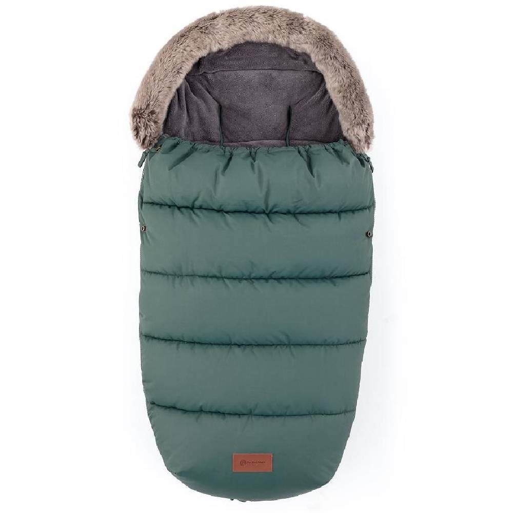 PETITE&MARS Footmuff Comfy 4 u 1 zimska vreća za kolica, Veritable Khaki - cover