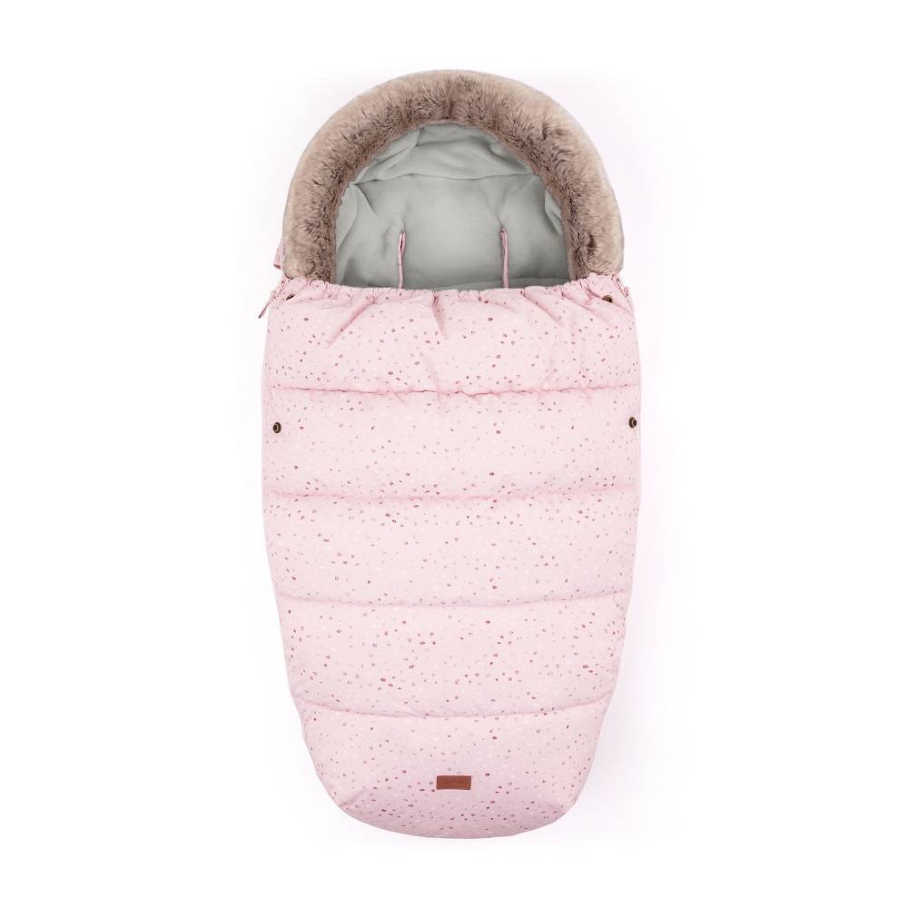 PETITE&MARS Footmuff Comfy 4 u 1 zimska vreća za kolica, Glossy Princess/Grey - cover