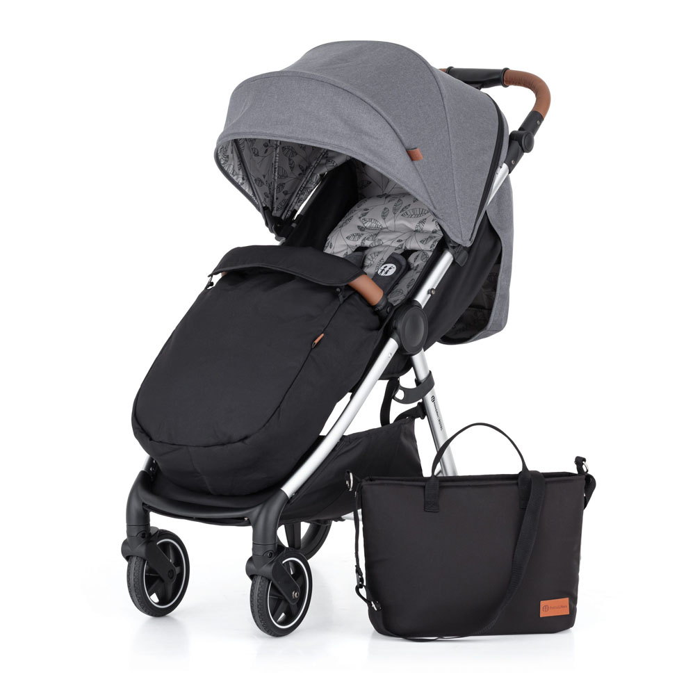 PETITE&MARS Sportska kolica Royal + krović s dodacima, Ultimate Grey B - cover