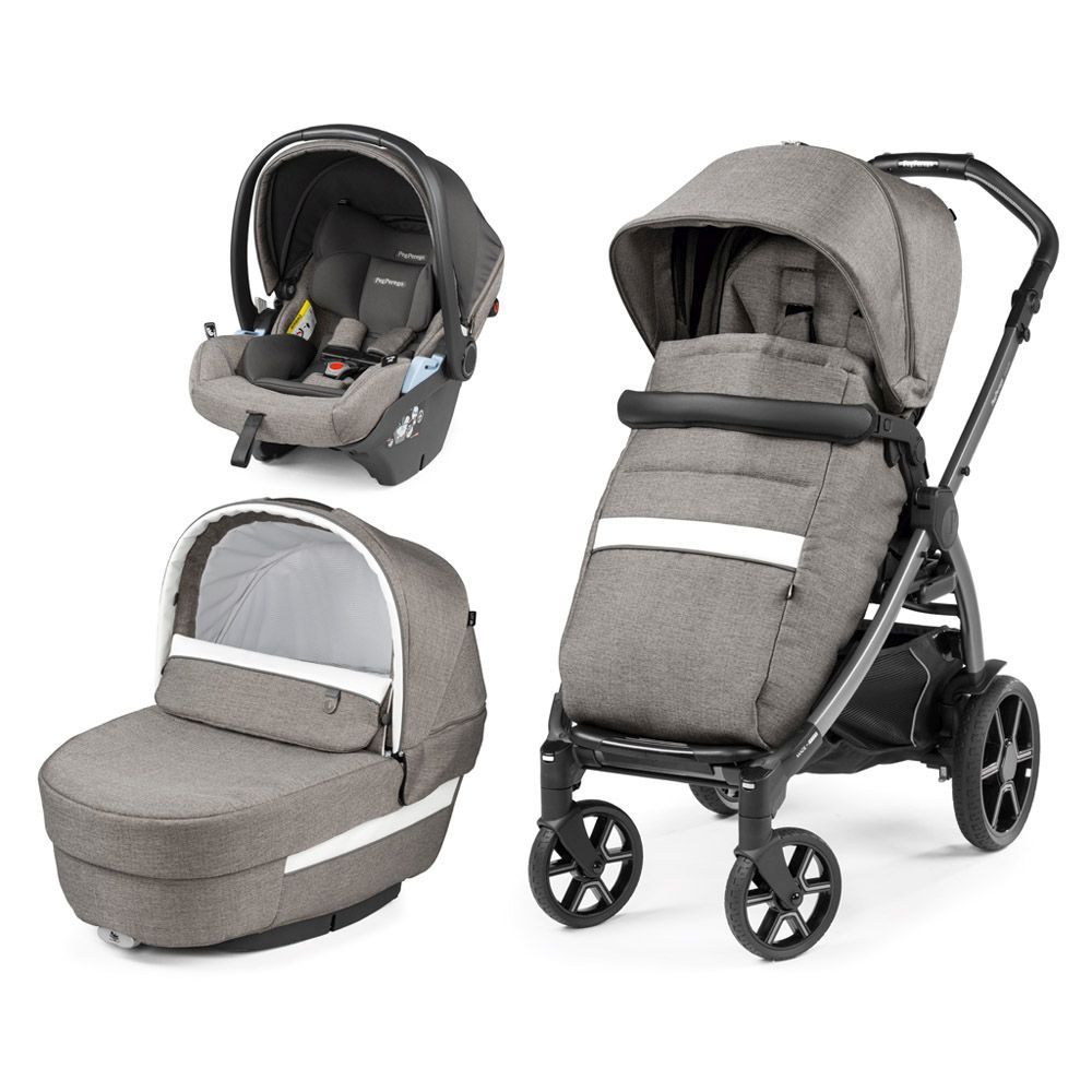 Peg Perego Book Lounge modularna kolica 3u1, City Gray - cover