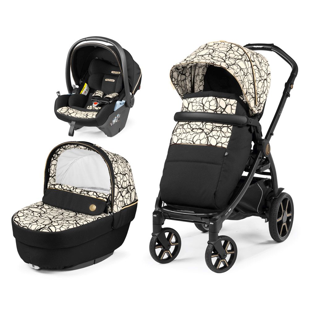 Peg Perego Book Lounge modularna kolica 3u1, Graphic Gold - cover