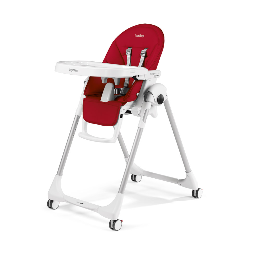 Peg Perego Prima Pappa Follow Me hranilica eko koža, Fragola - cover