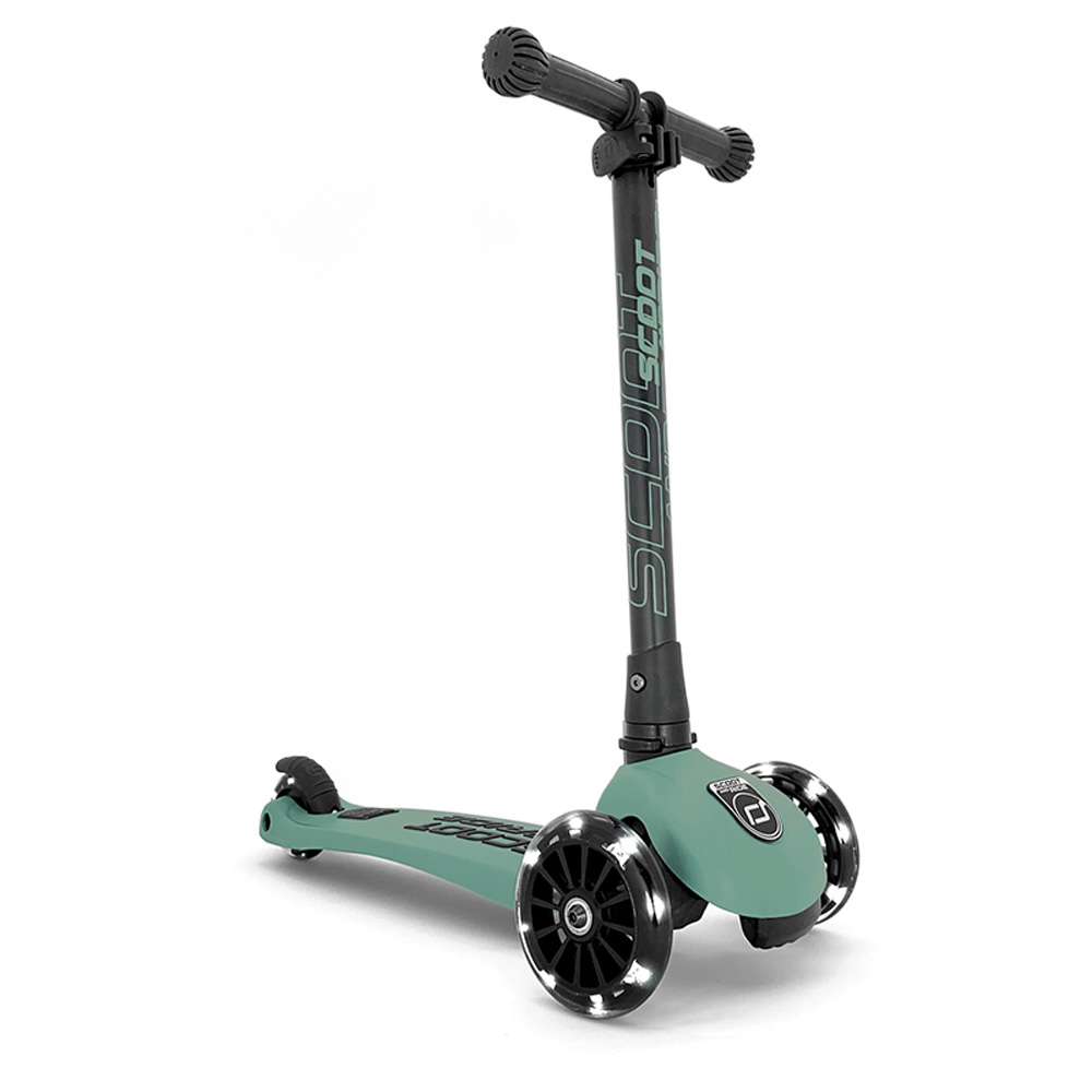 Romobil Scoot&Ride Highwaykick 3 LED Forest - cover
